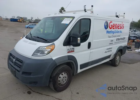 2018 Ram Promaster 1500 Low Roof 136 Wb from USA, damaged, VIN 3C6TRVAG5JE140735